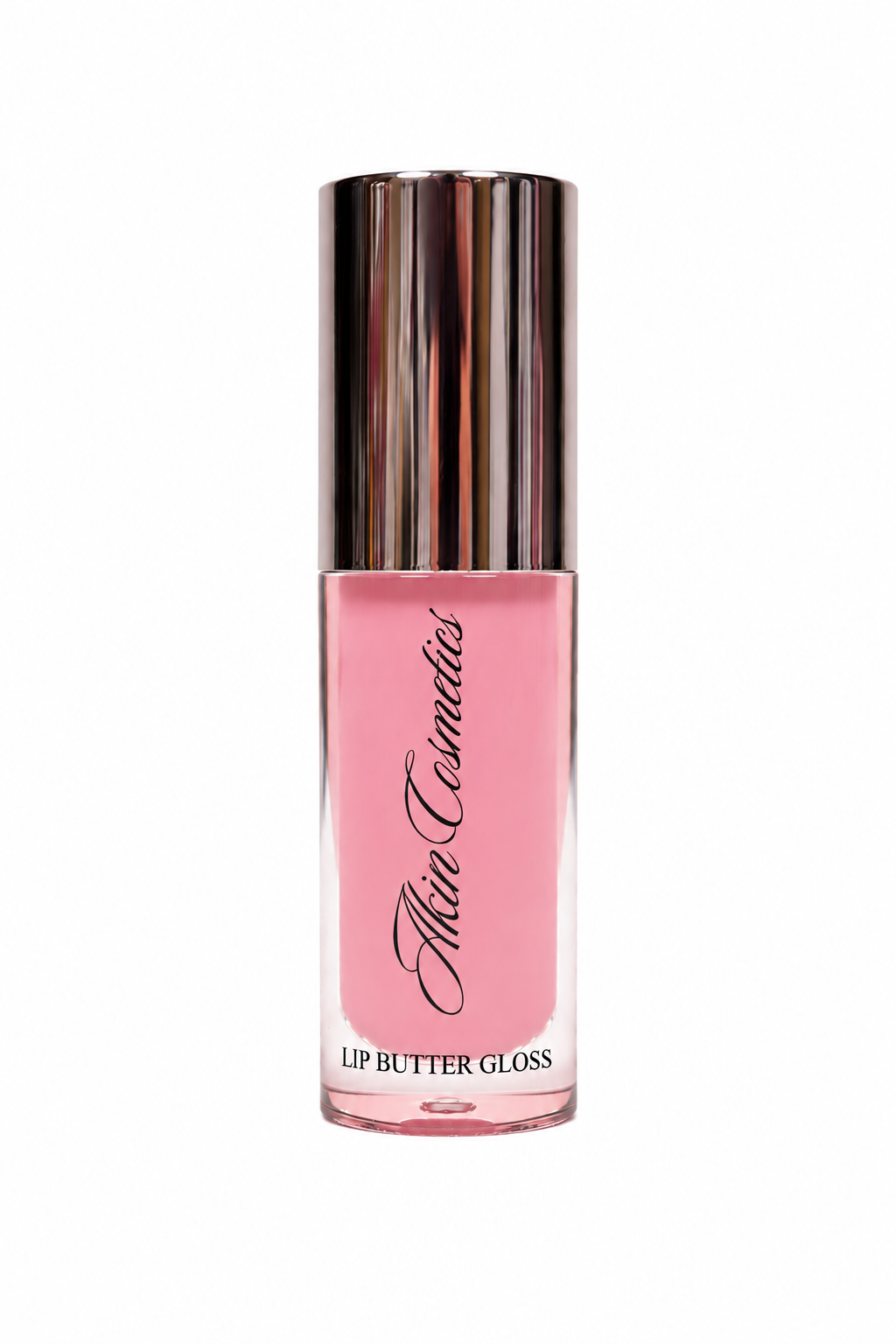 Lip Butter Gloss - Frosted Pink .
