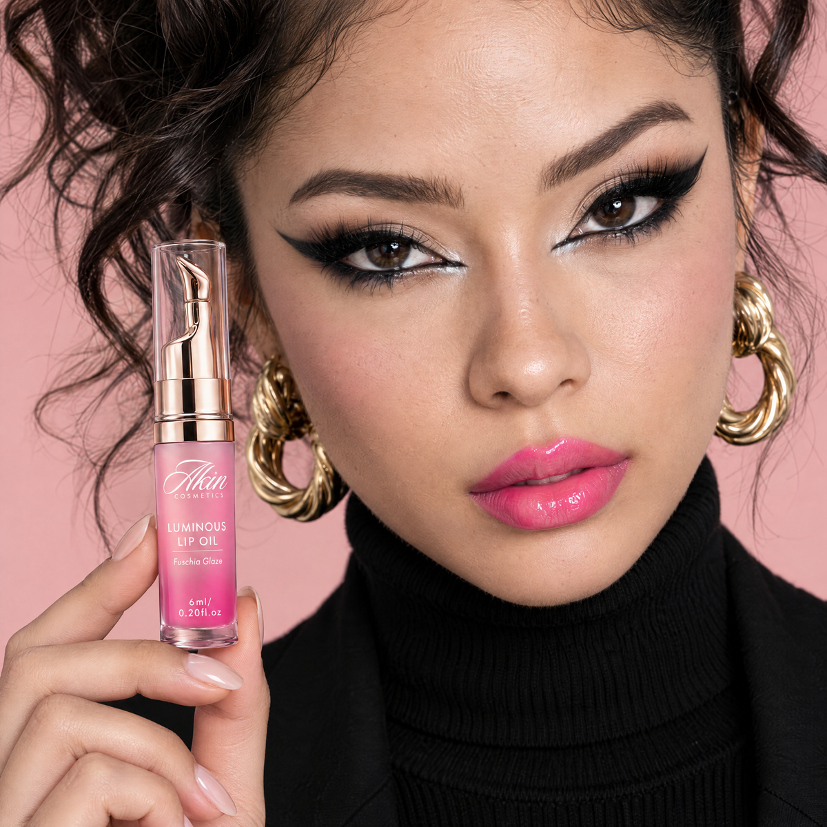 Luminous Lip Oil - Fuchsia Glaze