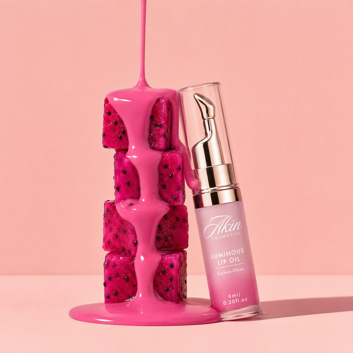 Luminous Lip Oil - Fuchsia Glaze